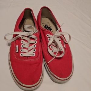 Red Vans